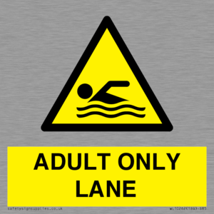 ADULT ONLY LANE